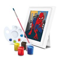 Spider Man Canvas Pinta Números - Elka