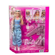 Boneca Barbie Deluxe Style Customizavel Loira - Mattel