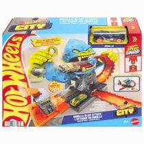 Hot Wheels Pista Gorila Monstros e Desafios 4+ HDR29 Mattel