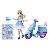 Boneca - Disney - Comfy Squad - Princesa Cinderela Com Moto