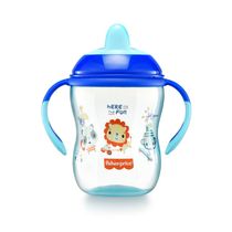 Copo De Treinamento - Bico Semi - Rígido - Azul - Fisher-Price - Multikids