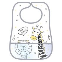Babador - Zoo - Girafa e Tigre - Brasbaby