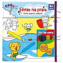 Livro de Atividades com Giz - Coré - Férias na Praia - Toyster