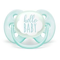 Chupeta - Philips Avent – Ultra Soft – 0-6 Meses - Azul