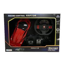 Carrinho de Controle Remoto - Racing Control Raptor - 1:16 – Multikids - Vermelho
