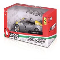 Mini Veículo - Ferrari - Monza SP1 - Prata Maisto