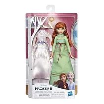 Boneca Articulada Anna Frozen 2 - Troca De Roupa - Hasbro