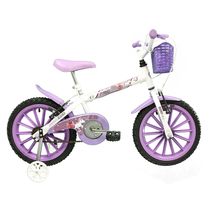 Bicicleta - Aro 16 - Pink - Infantil - Tk3-Track - Lilás
