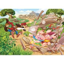Quebra-Cabeça Progressivo - Os Três Porquinhos - Grow