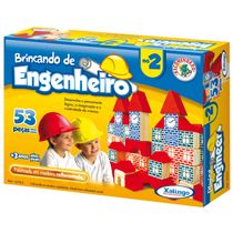 Brincando de Engenheiro 53 Peças - Xalingo