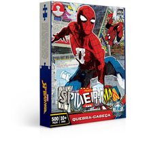 Quebra-Cabeça - Disney - Marvel - 500 Peças - Homem Aranha - Toyster