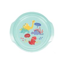 Pratinho de Alimentação Baby - Dino - Azul - Minimi - New Toys