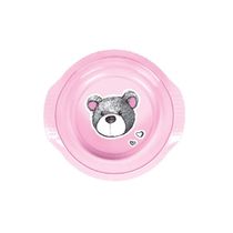 Bowl de Treinamento - Urso Rosa - Minimi - New Toys