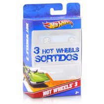 Pacote com 3 Carrinhos Hot Wheels - Sortidos - Mattel