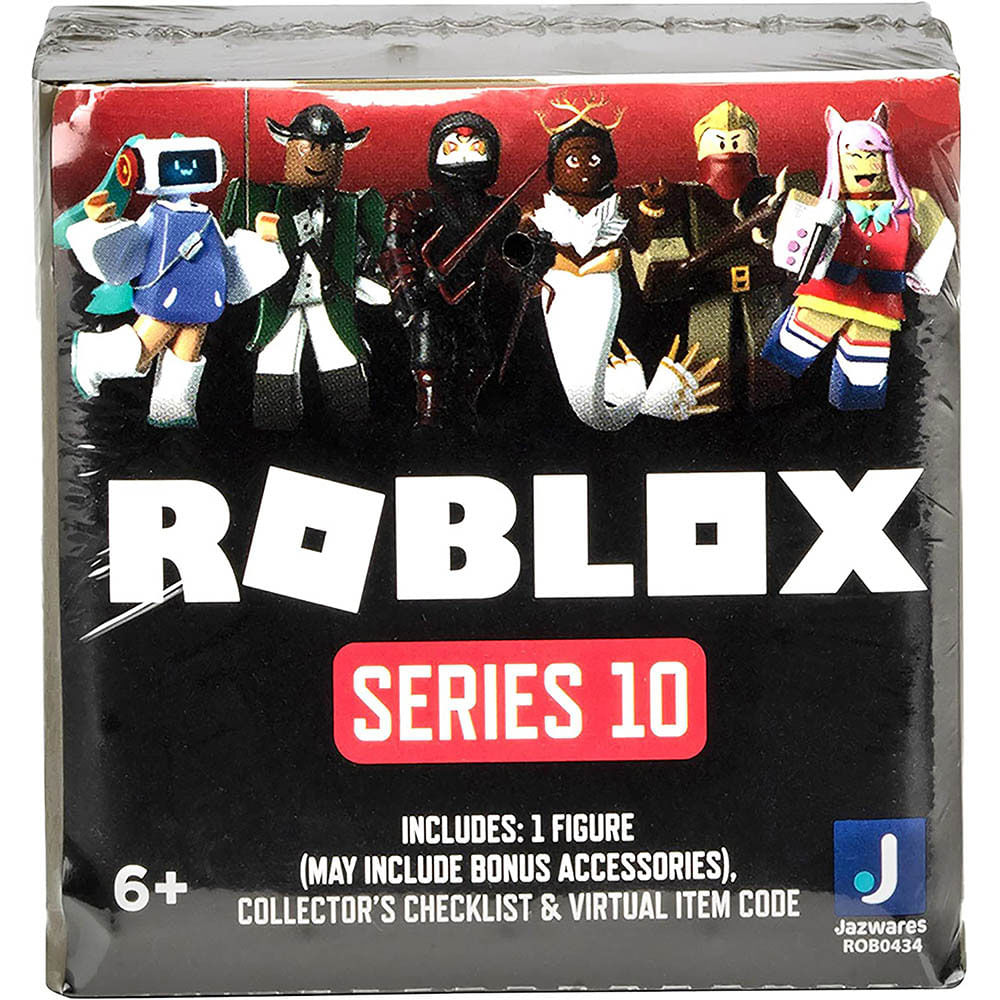 6 Bonecos Roblox Citizans of Roblox com 8 acessórios Jazwares