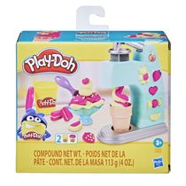 Conjunto Massa de Molelar - Play-Doh - Mini Sorveteria Divertida com 2 Cores de Massinha - Hasbro