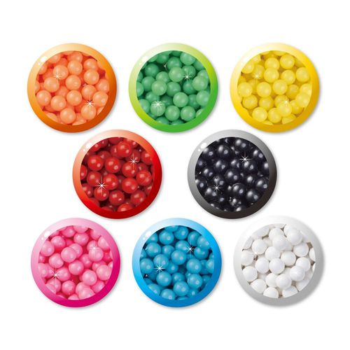 Conjunto de Miçangas - Aquabeads - Solid Bead - 800 Miçangas - Epoch