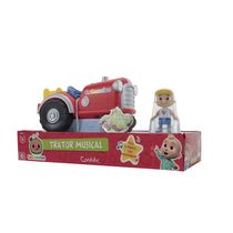 Trator Musical - Cocomelon -  JJ - Candide - Vermelho