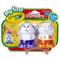 My First Carimbo com Suporte 2 Cores - Crayola