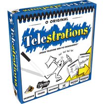 Jogo de Tabuleiro - Telestrations - 4 a 8 Jogadores - Galápagos