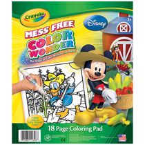 Refil de Folha para Colorir - Color Wonder - Mickey - Disney - Crayola