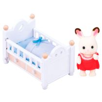 Sylvanian Families - Bebê Coelho e Cama - Epoch