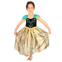 Fantasia de Luxo - Disney Frozen - Anna - Baile no Castelo - Regina Festas