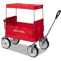 Radio Flyer Praia Carrinho de Passeio Multifuncional Peso Máximo 68 kg 1 a 5 Anos Vermelho