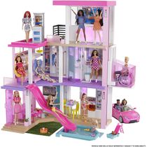 Barbie Casa de Bonecas com 75 Acessórios 3 Andares Piscina e Escorregador para Crianças a partir de 3 anos