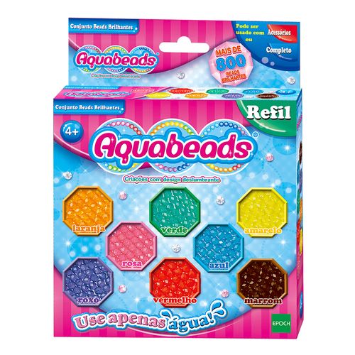 Conjunto Aquabeads - Beads Brilhantes - Epoch