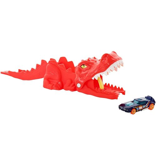 Pista hot wheels ataque dinossauro t rex mattel