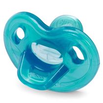 Chupeta Nuk - Sensitive Soft - Boy S1 - 100% Silicone - Azul