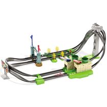EXCLUSIVO Pista de Percurso e Veículo - Hot Wheels - Mario Kart - Circuito Lite - Mattel