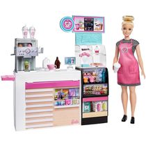 Playset e Boneca Barbie - Barbie Careers - Cafeteria - Mattel