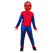 Fantasia Infantil Longa - Spider-Man - Marvel - Regina Festas