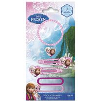 Conjunto de Acessórios de Moda - Disney - Frozen - Blister com 5 Peças - Euroswan