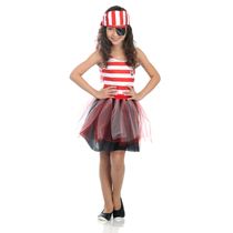 Fantasia Infantil - Vestido Piratinha UP - Sulamericana