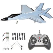 OTXKOO F35 Avião de Controle Remoto 24G Design 2CH Azul