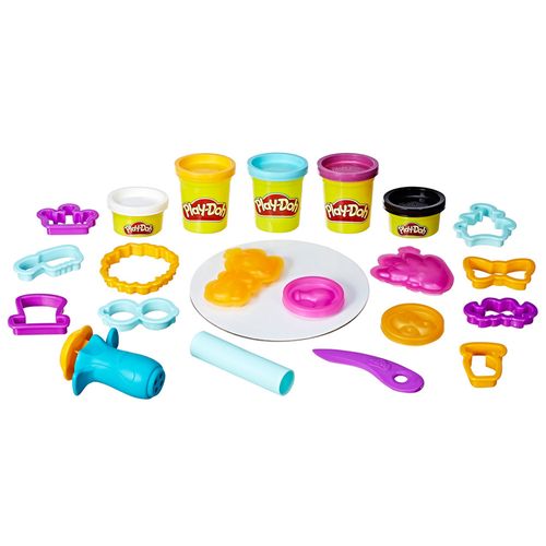 Conjunto Play-Doh Touch com Base, Formas, Moldes, Ferramentas e Massas - Hasbro