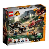 LEGO - Jurassic World - Emboscada de Triceratops com Caminhonete - 76950
