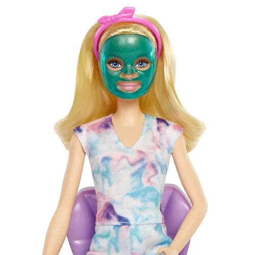 Boneca Articulada - Barbie - Dia de Spa - Máscaras - 27 cm - Mattel