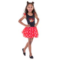 Fantasia de Carnaval - Infantil - Disney - Minnie Mouse - Regina Festas