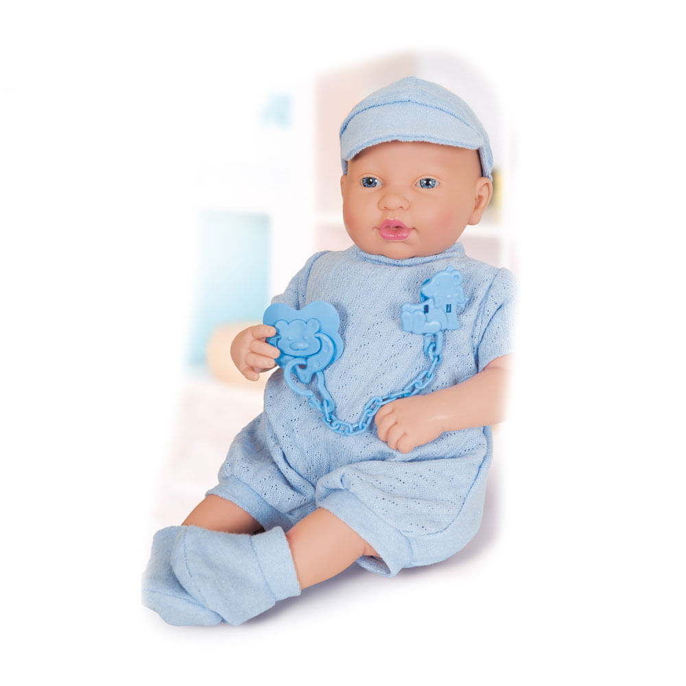 Boneco Bebê - Reborn Collection - Anny Doll Baby - 2574 - Cotiplás