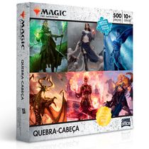 Quebra-Cabeça - Magic The Gathering - 500 Peças - Toyster