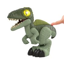 Figura de ação - Jurassic World  - Dino Xl Deluxe Mega Rugido – Verde - Mattel