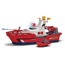 Mini Veículo - Barco - Vermelho e Branco - Fast Lane