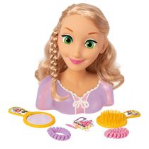Boneca - Princesas Disney - Busto - Rapunzel - Lilás - Novabrink