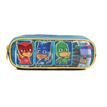 Estojo escolar - Pj Masks -2 divisórias -  Dermiwil