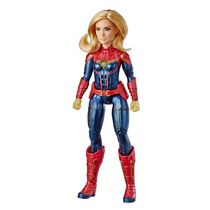 Boneca Com Luzes e Sons - 30 Cm - Disney - Marvel - Capitã Marvel - Hasbro