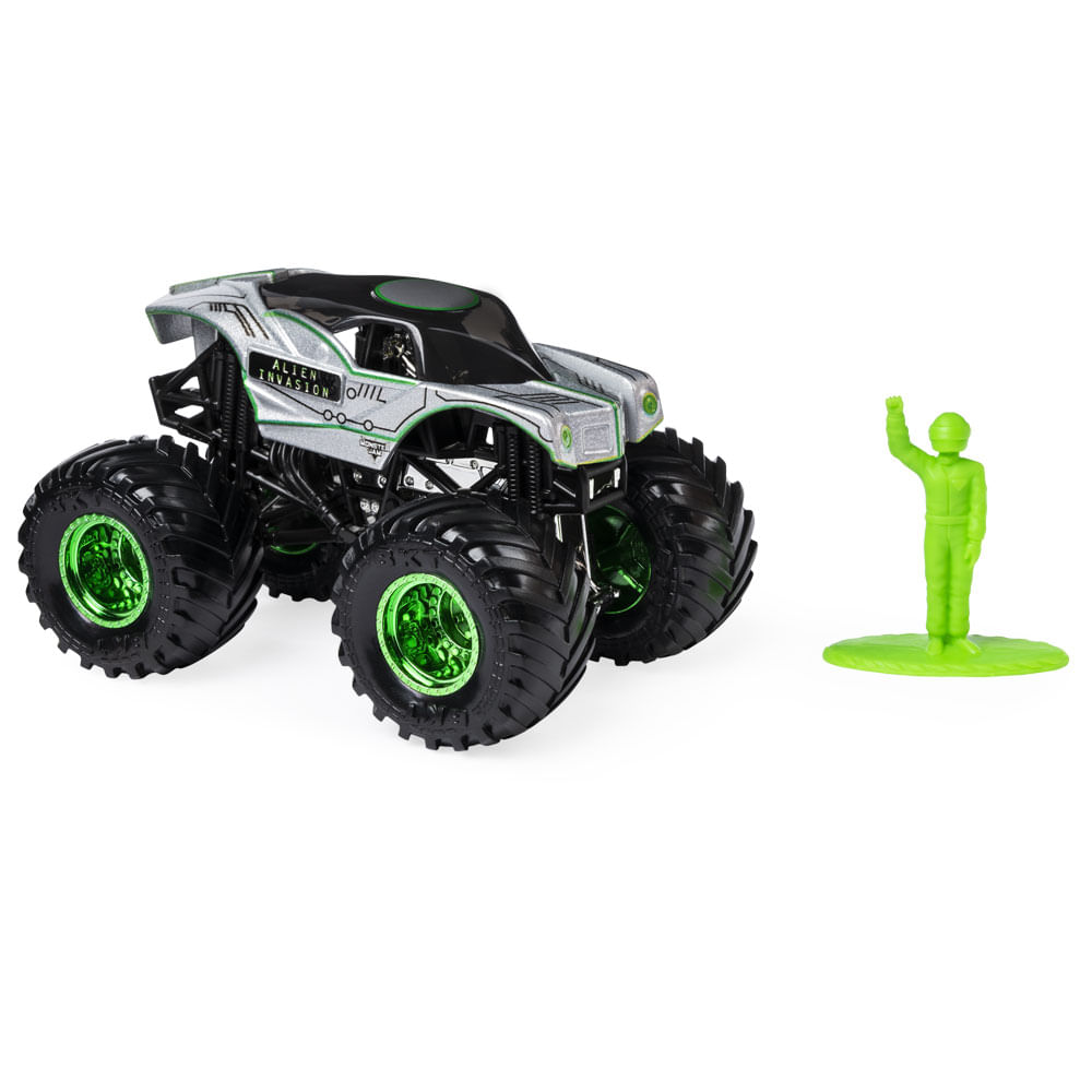 Conjunto Pista E Acessórios - Hot Wheels - Monster Trucks - Desafio Corrida  Esmagadora - Mattel